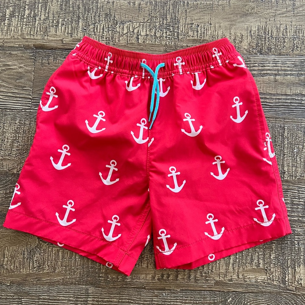 J. Crew Crewcuts Boys Swim Trunks Size 6